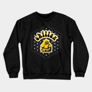 Budai "Chillax" Laughing Buddha T shirt Crewneck Sweatshirt